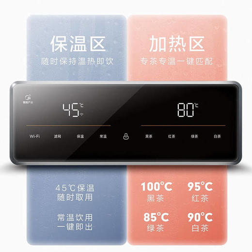 美的（Midea）茶吧机立式饮水机家用办公下置式高端智能多功能自动饮水器悦家系列YR1907S-X 商品图5