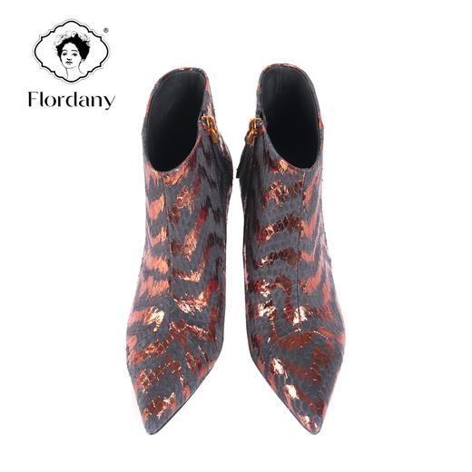 弗洛丹尼高端时尚细跟女鞋DA216295 商品图4