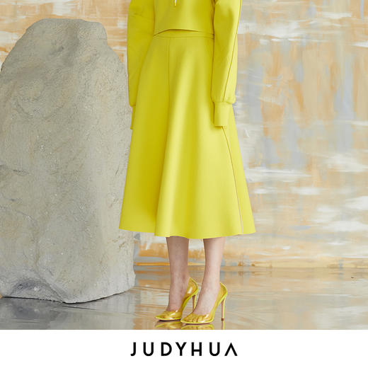 JUDYHUA 毛边设计八分裙裤 商品图1