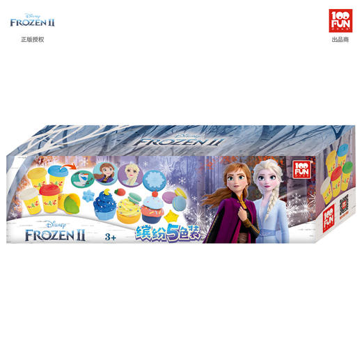 壹百分冰雪奇缘-缤纷5色装小麦泥DS-1628 商品图0