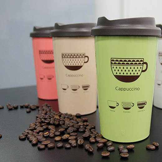 银酷（INCROMA）双层不锈钢精英咖啡杯杯 韩国进口创意茶杯水杯CRT003 商品图3