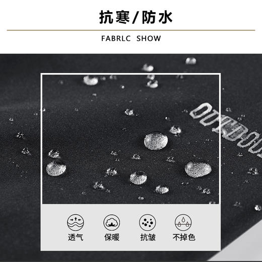 【一口价】【可拆卸内胆】【新款DNY】大依优型双层三合一加肥加大码冲锋衣外套情侣款防风防水潮流上衣胖子外穿登山 商品图5