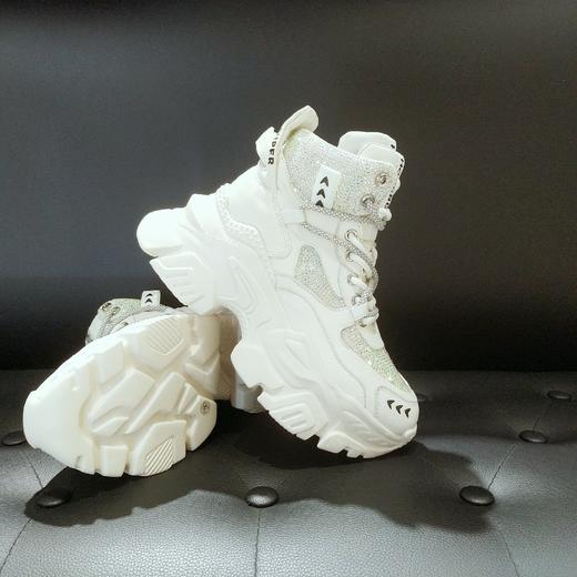 LFGJ 10106 新品闪钻高腰老爹鞋 商品图3