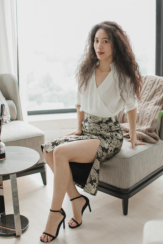 CG｜Silk Shirt with Mandarin Collar  [真丝立领长袖衬衫] 商品图5