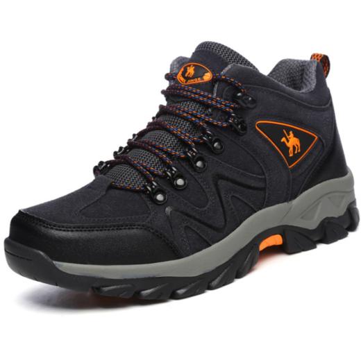 【跑步鞋】户外橡胶底防滑耐磨高帮徒步登山鞋 商品图5