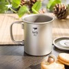 铠斯 折叠水杯便携式户外杯子纯钛水杯 可烧水野营钛杯单层杯 TI3201 商品缩略图1