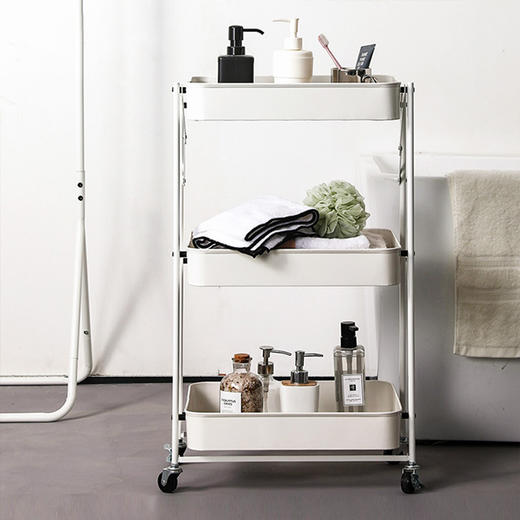 可折叠移动置物架 1个/箱 商品图2