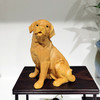 拉菲狗°黄杨小摆件 商品缩略图0