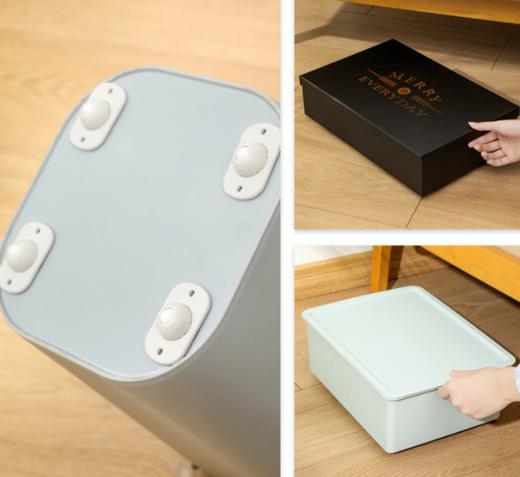 黏贴式360°小滑轮万向轮 底座滚珠式轮子可粘贴3.87 商品图2