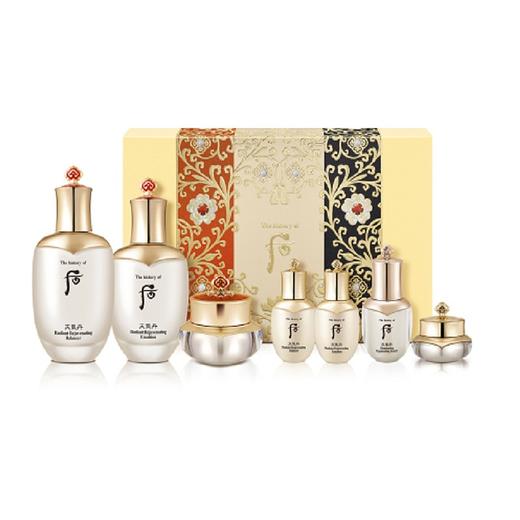 WHOO 后 天气丹水乳霜三件套盒 免税版 版本随机 韩国 商品图0