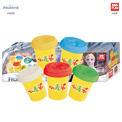 壹百分冰雪奇缘-缤纷5色装小麦泥DS-1628 商品图1