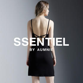 莫代尔交叉连衣裙 / Mini Slip Dress