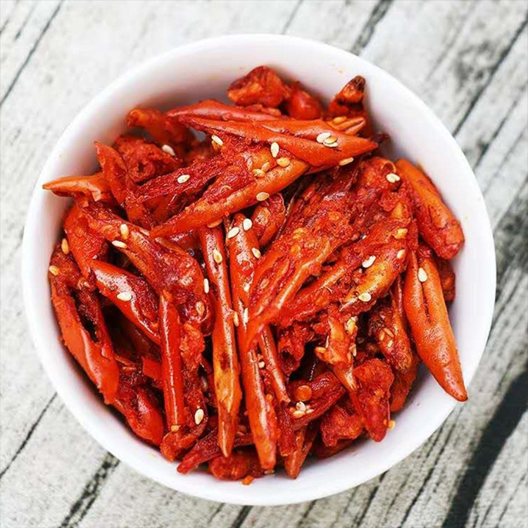 兰跃香酥辣，可以当零食的香脆辣椒