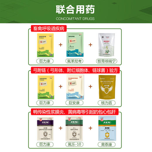 【巨力康】巨龙动保10%盐酸多西环素强力霉素可溶性粉100g/500g 商品图3