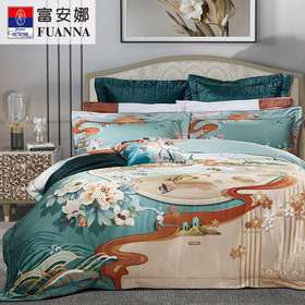 富安娜床单四件套醉美·河山