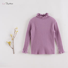 【马克珍妮 法式系列】新款秋冬装 女童羊毛打底毛衣213720