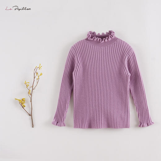 【马克珍妮 法式系列】新款秋冬装 女童羊毛打底毛衣213720 商品图0