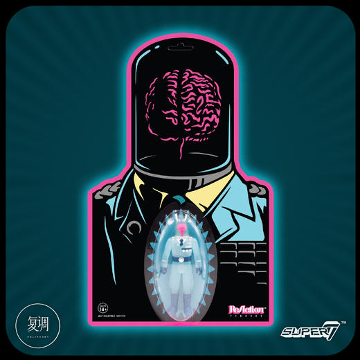 现货 Super7 The Worst Wave 2 夜光 复古 挂卡 潮玩 商品图7