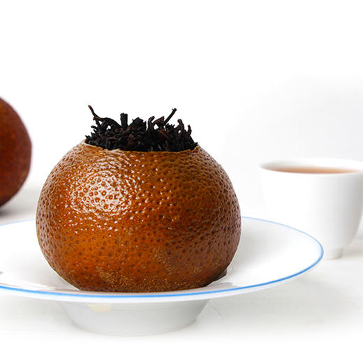 柑天下新会正宗柑普茶陈皮普洱茶桔普茶橘普茶万福大红罐装 商品图2