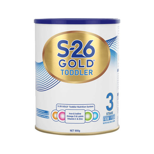HNMG 新西兰惠氏奶粉 S26金装 3段900g （新加坡版本） 商品图0