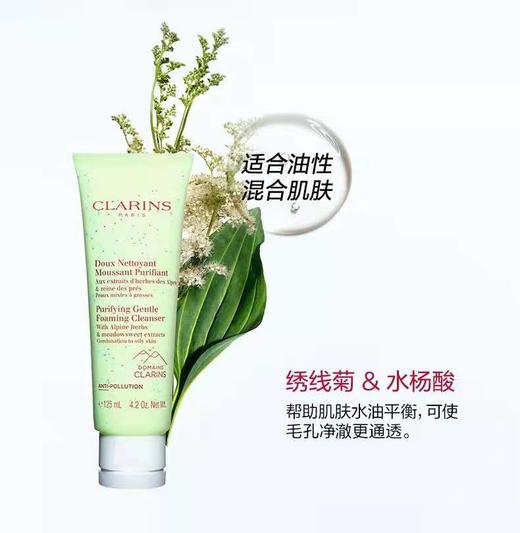 娇韵诗（CLARINS）净透泡沫洁面乳125ml 商品图1