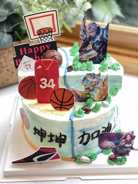 双面梯形糯米打印奶油蛋糕 下单前请仔细阅读商品详情