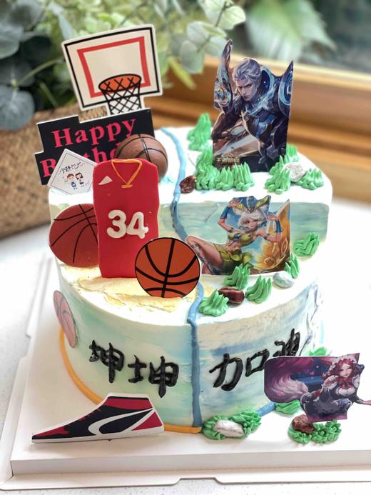 双面梯形糯米打印奶油蛋糕 下单前请仔细阅读商品详情 商品图0