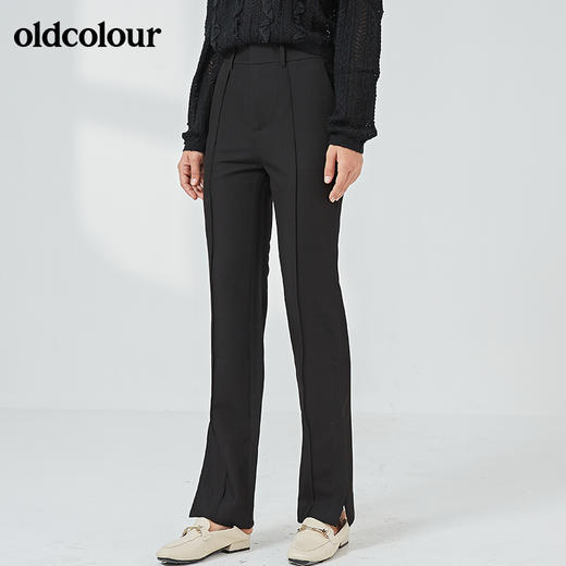 oldcolour春秋季时尚气质显瘦休闲长裤女N33073351 商品图0