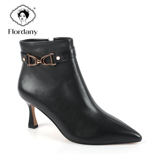 弗洛丹尼高端大气细跟女鞋D216267 商品图4