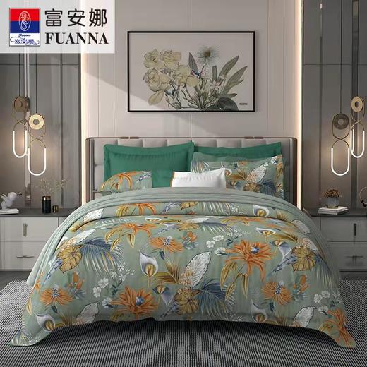 富安娜床单四件套锦里开芳 商品图0