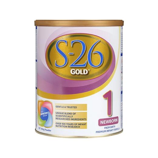 HNMG 新西兰惠氏奶粉 S26金装 1段900g （新加坡版本） 商品图0