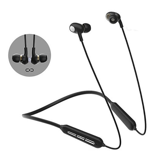 机乐堂挂脖式运动蓝牙耳机JR-D5颈挂脖式王者户外跑步入耳耳麦 商品图1