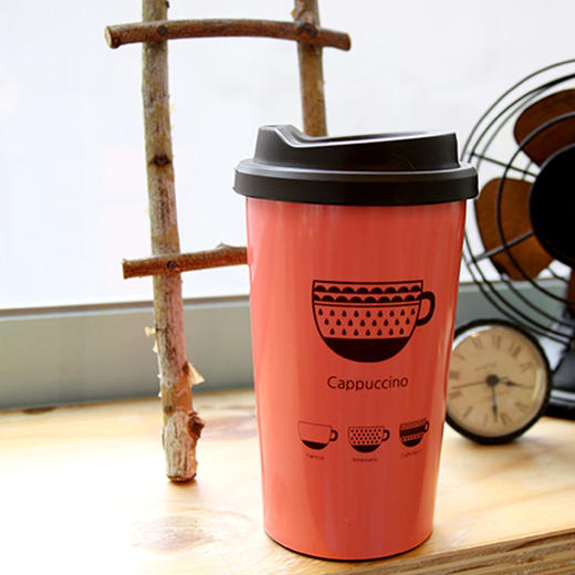 银酷（INCROMA）双层不锈钢精英咖啡杯杯 韩国进口创意茶杯水杯CRT003 商品图0