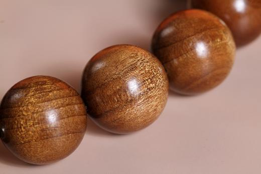 DQ0235兽°护/串饰 金丝楠木大漆 商品图5