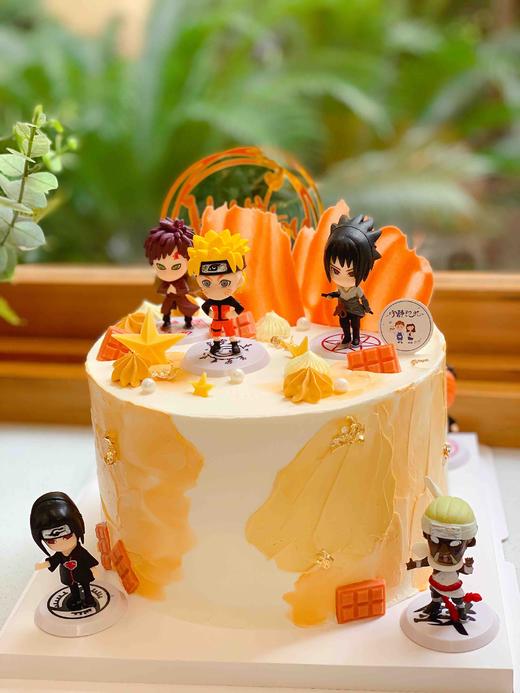 火影忍者奶油蛋糕 提前一周预定 下单前请仔细阅读商品详情 商品图0