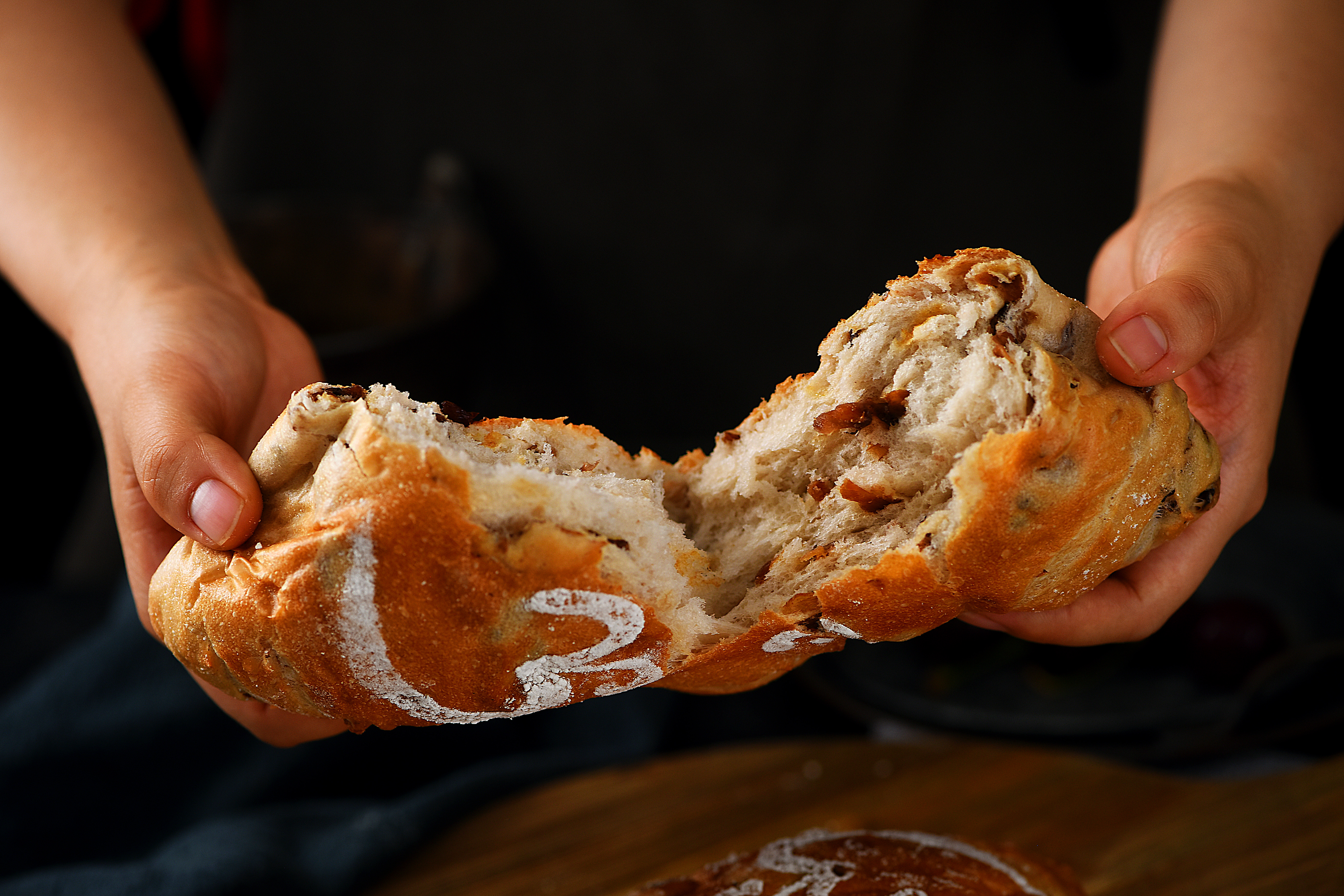 【健康面包】红酒桂圆软欧包