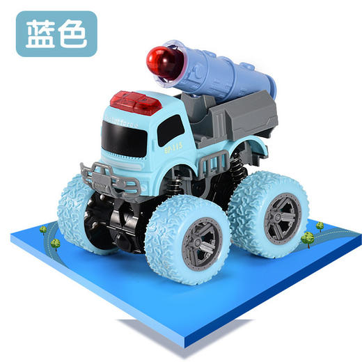 【儿童玩具】崇威儿童玩具惯性车四驱越野军事车男孩玩具 商品图2