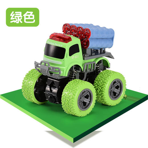 【儿童玩具】崇威儿童玩具惯性车四驱越野军事车男孩玩具 商品图1