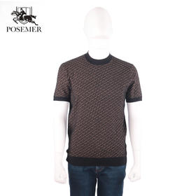 堡马半袖针织衫85634109