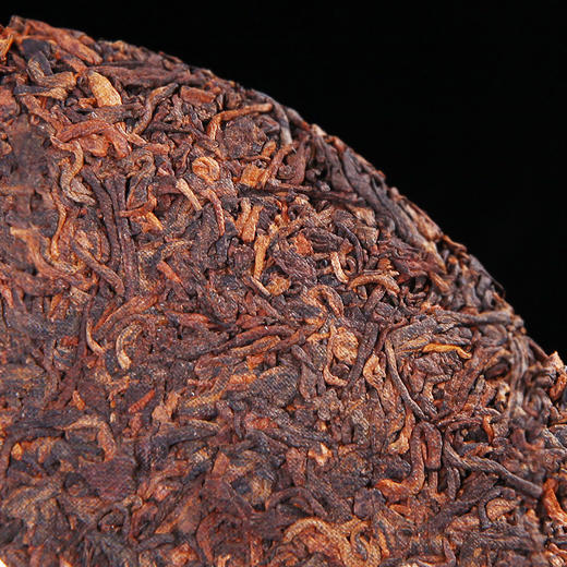 吉顺号普洱茶2019烫金老班章熟茶饼357g 商品图3