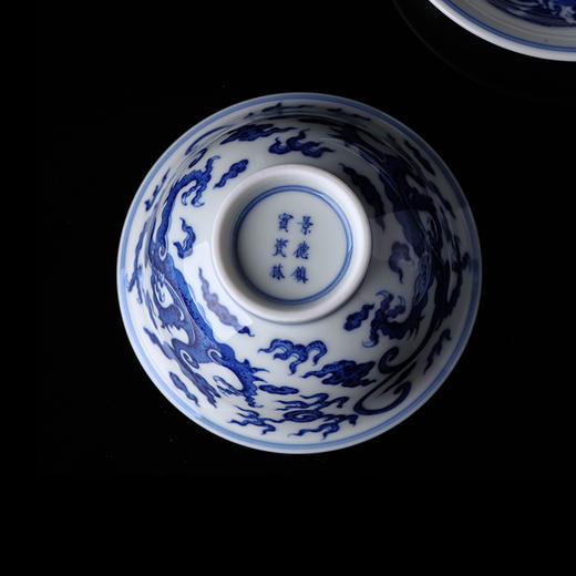 青花龙纹5头茶具 商品图3