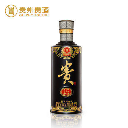 贵州贵酒 贵15 53度 500ml 6瓶/箱 下单前请认真阅读详情页【20220118发货】 商品图1