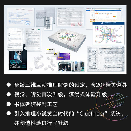 胜者出局 地下游戏 吴非著 豆瓣8.5高分佳作胜者出局系列第二部 互动推理解谜 商品图3