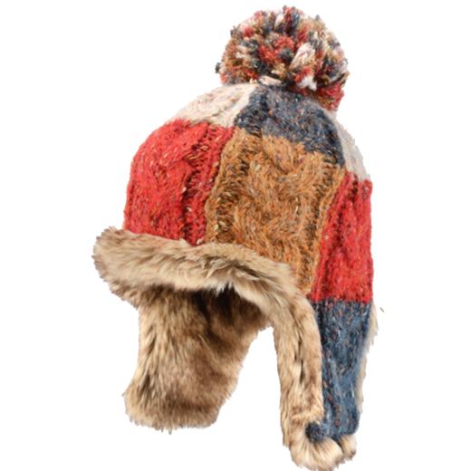 卡蒙/Kenmont  女毛线帽护耳秋冬骑车一体套头帽  KM-9417-03 商品图0