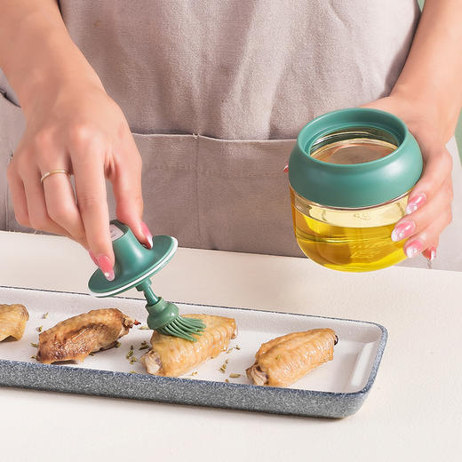 调料瓶三件套+托盘：280ml调理瓶、280ml蜂蜜瓶、280ml刷油瓶 商品图3