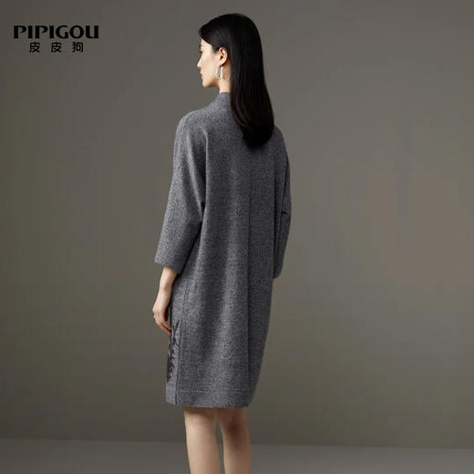 皮皮狗女式植绒连衣裙8245211730 商品图4