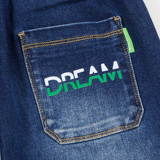 【童装水洗牛仔裤】童装2021春秋款男童休闲牛仔裤男孩长裤帅气儿童裤子潮 商品图5