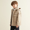 【加厚防风风衣】男童风衣外套秋装2021秋冬新款洋气中大童连帽外套 商品缩略图5