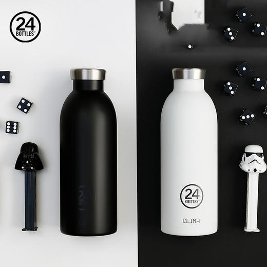 24bottles 意大利原创便携304不锈钢双层保温杯ins水杯随身杯 商品图3