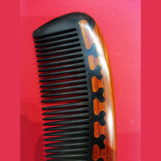 紫光檀+花梨木手柄梳 商品图3